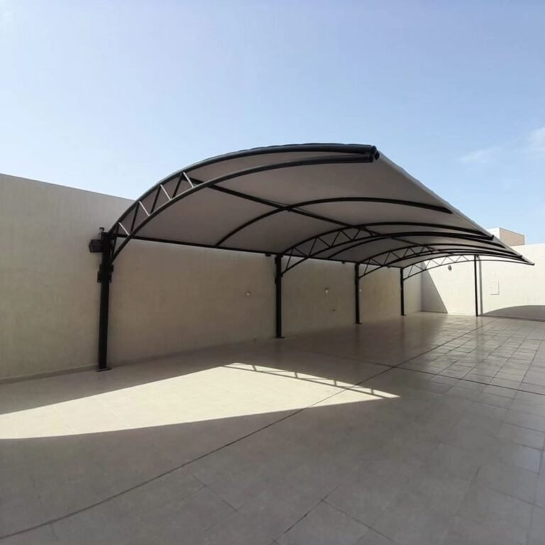 مظلات مواقف قوس داخلي الأحساء