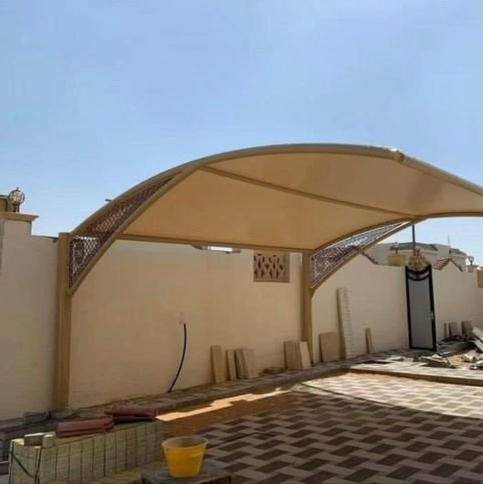 مظلات مواقف سيارات قص ليزر الأحساء